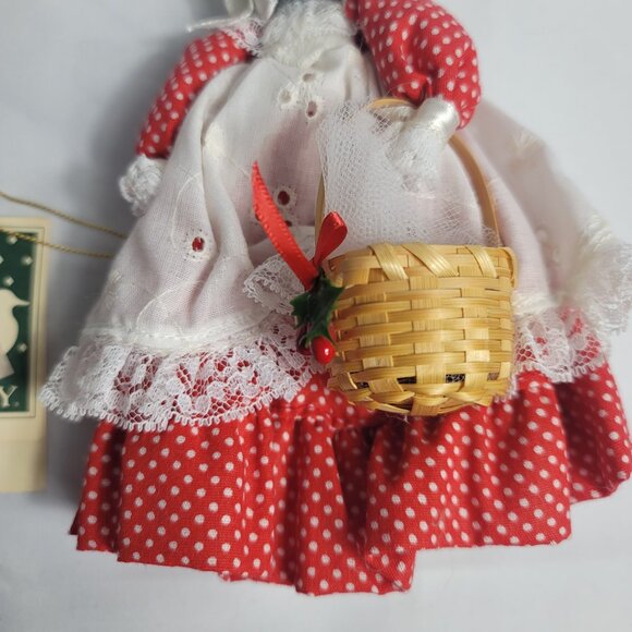 1983 Just Ducky "Anise of Spice Mice" by Carol Porcelain Mouse Doll NEW - Picture 6 of 16